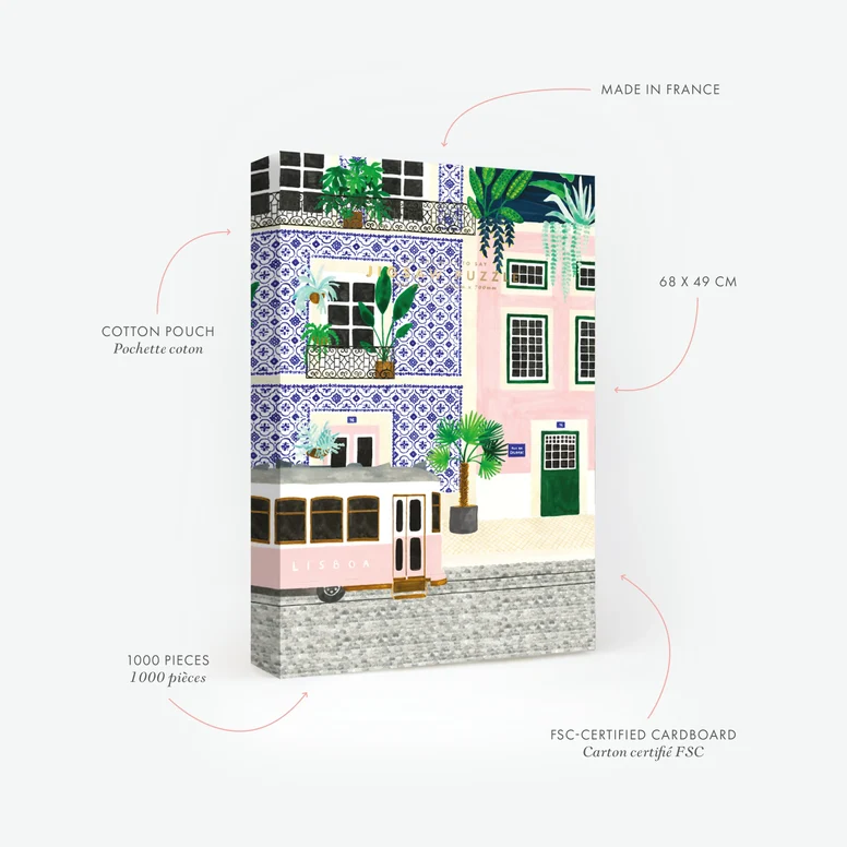 ATWS - Lisbon 1000 Piece Puzzle - Image 2
