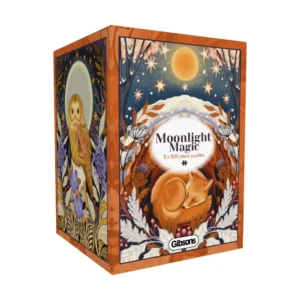 Gibsons - Moonlight Magic 3 x 500 Piece Puzzles