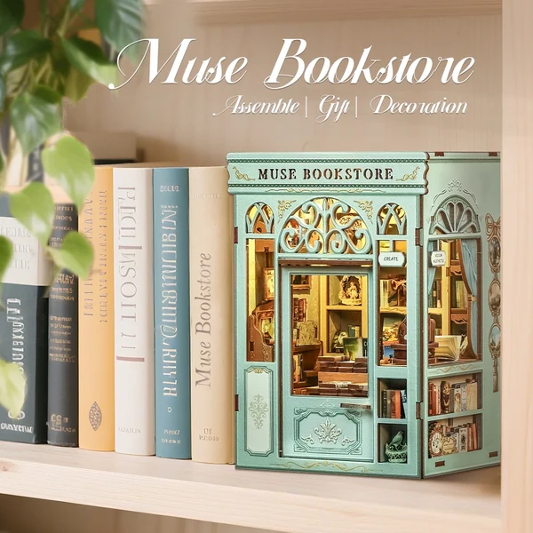 CuteBee - Muse Bookstore DIY Book Nook Kit - Image 2