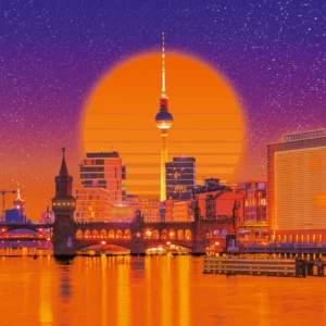 Ravensburger - Neon, Berlin 500 Piece Puzzle