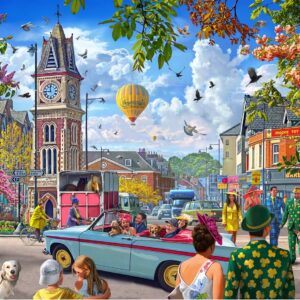 Gibsons - Off to the Races at Newmarket 1000 Piece Puzzle