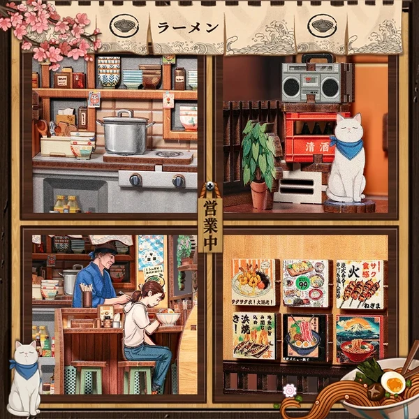 CuteBee - Oishii Kyoto DIY Book Nook Kit - Image 3