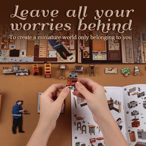 CuteBee - Oishii Kyoto DIY Book Nook Kit - Image 4