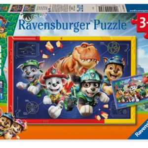 Ravensburger - Paw Patrol 3: Dino Movie 2 X 12 Piece Puzzle
