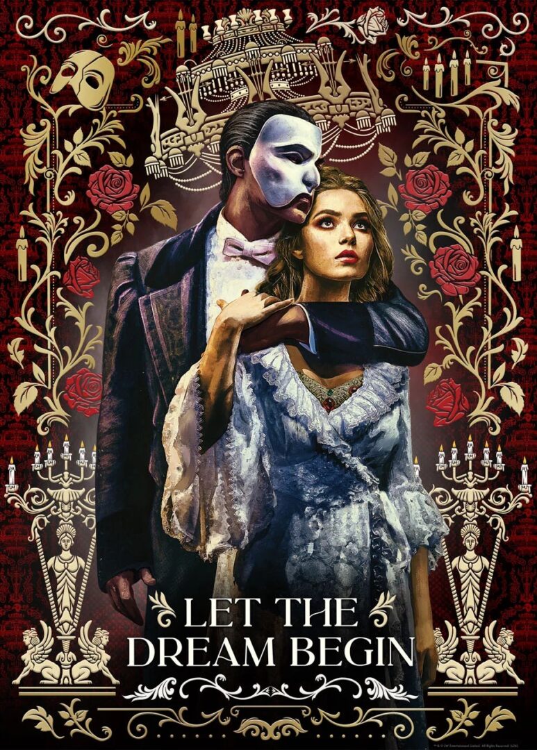 Gibsons - Phantom of the Opera 1000 Piece Puzzle