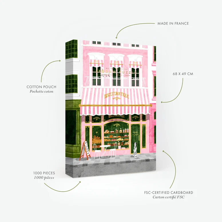 ATWS - Pink Bakery 1000 Piece Puzzle - Image 2