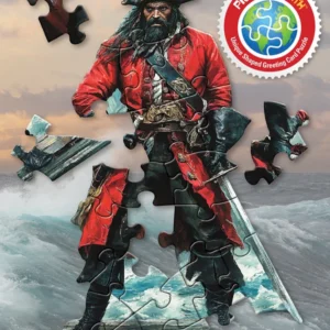 Madd Capp - Jigsaw Puzzle Greeting Card - Pirate 20 Piece & Envelope