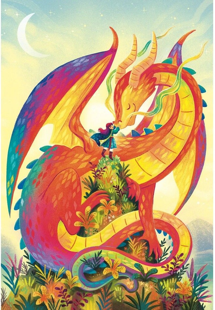 Cobble Hill - Rainbow Dragon 100 Piece Puzzle