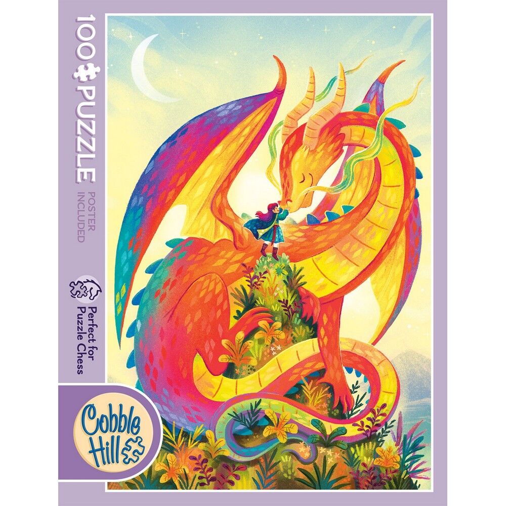 Cobble Hill - Rainbow Dragon 100 Piece Puzzle - Image 2