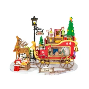 Robotime Reindeer Express DIY Miniature House