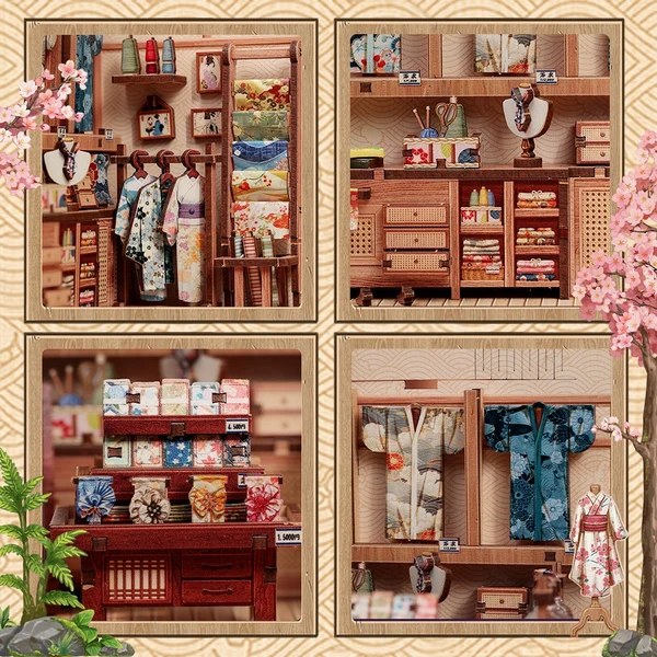 CuteBee - Sakura O Kimono Shop DIY Miniature House Kit - Image 3