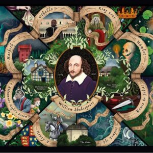 Gibsons - Shakespeare 1000 Piece Puzzle