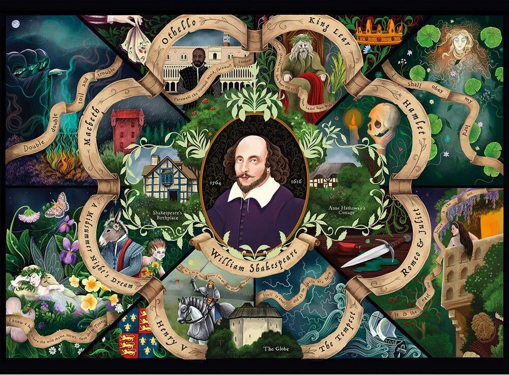 Gibsons - Shakespeare 1000 Piece Puzzle