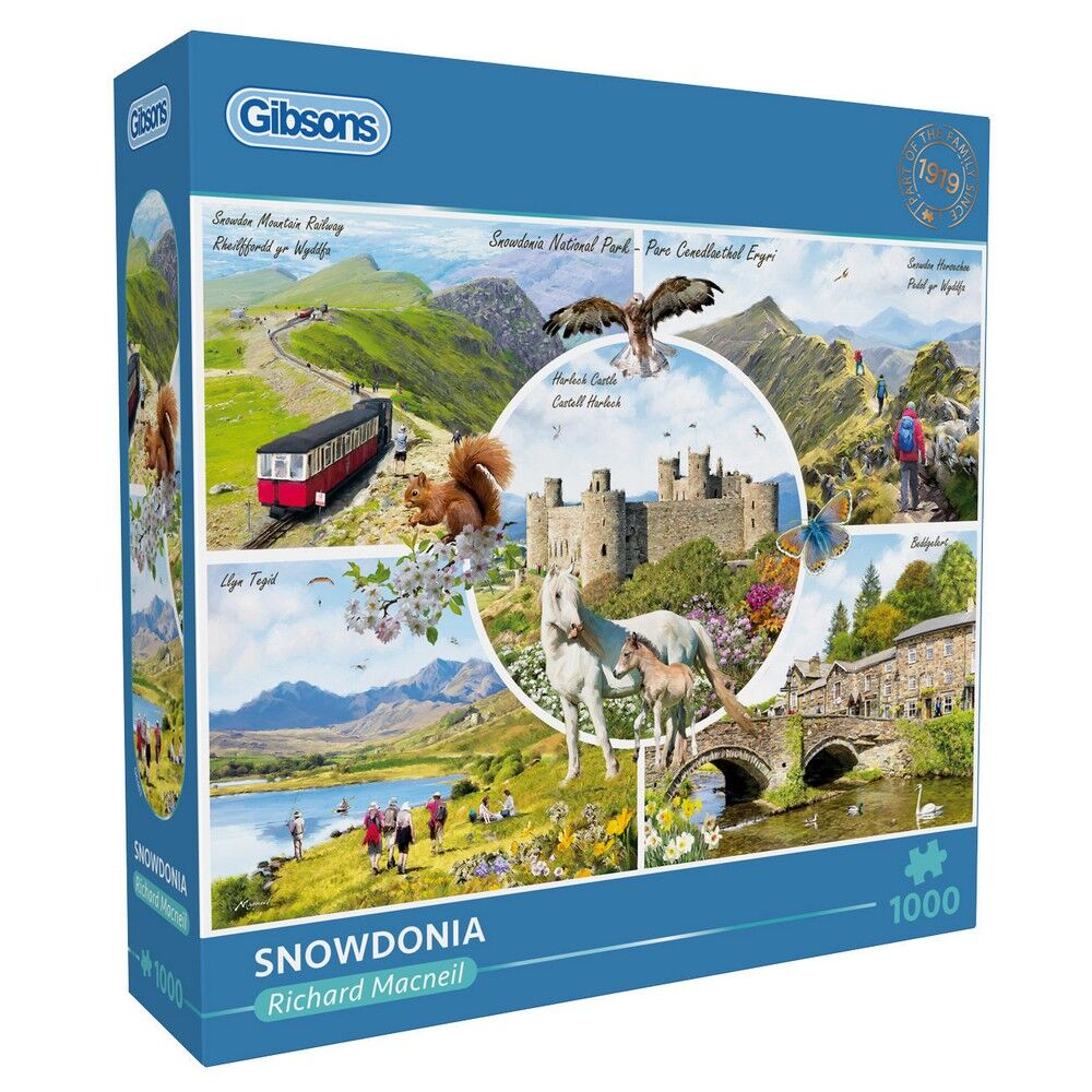 Gibsons - Snowdonia 1000 Piece Puzzle - Image 2