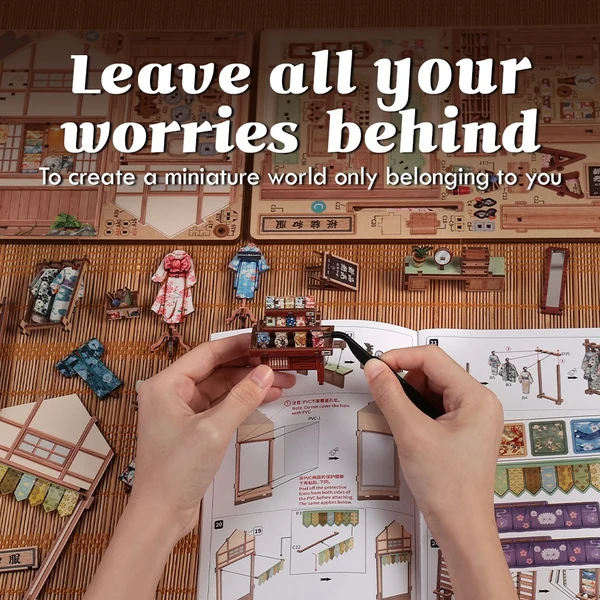 CuteBee - Sakura O Kimono Shop DIY Miniature House Kit - Image 4