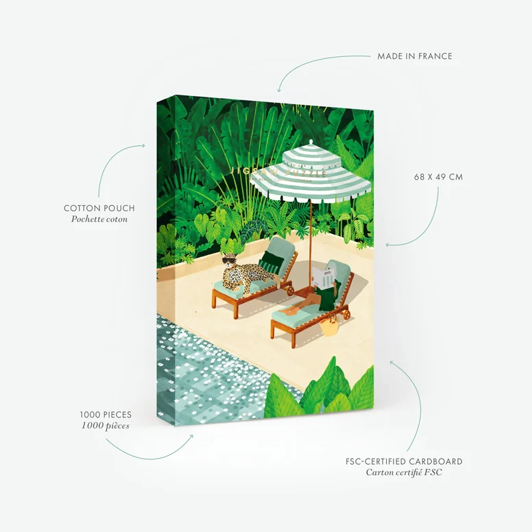 ATWS - Summer Pool 1000 Piece Puzzle - Image 2