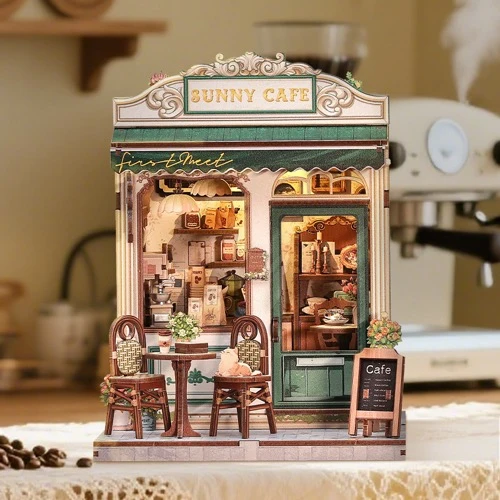 CuteBee - Sunny Cafe DIY Miniature House Kit