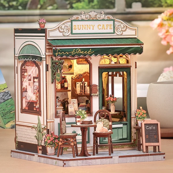 CuteBee - Sunny Cafe DIY Miniature House Kit - Image 4