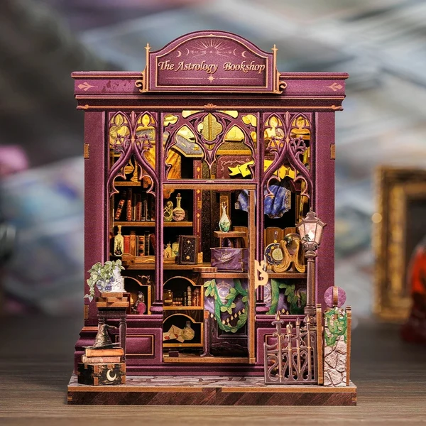 CuteBee - The Astrology Bookshop DIY Miniature House Kit