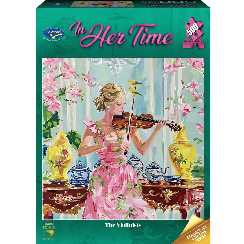 Holdson - In Her Time - The Violinists 500 Piece Puzzle - Image 2