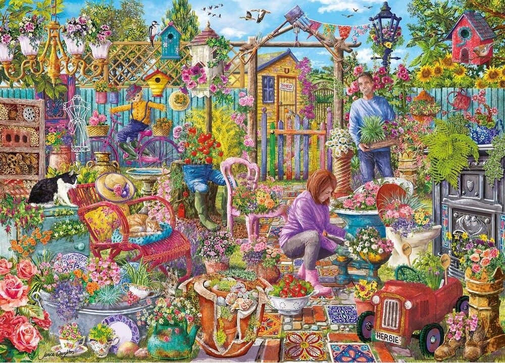 Gibsons - Upcycled Garden 1000 Piece Puzzle