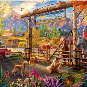 Holdson - Yellow Mountain Ranch - You Talking to Me 500 XL Piece Puzzle