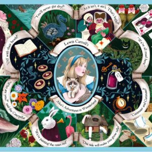 Gibsons - Alice's Adventures in Wonderland 1000 Piece Puzzle
