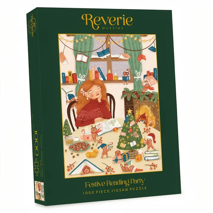 Reverie - Festive Reading Party 1000 Piece Puzzle